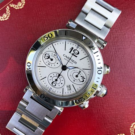 cartier pasha c chronograph|cartier pasha 42mm chronograph.